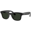 Умные очки Ray-Ban Meta* Wayfarer Gen 1 Matte Black, Фотохромные линзы Clear Transitions Graph.Green (RW4012), размер M